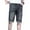 Black, variant on BOOMNY Shorts For Men Solid Color Buttons Short Jeans For Man Soft Loose Fit Denim Shorts Leisure Mens Dailywear