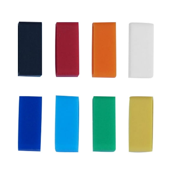 KAKOWELY Anti-fall Buckle Ring 8pcs Chic Silicon Watchband Ring Buckle Anti-fall Watchband Accessories Practical Watchband Ring Loop - 16mm0.71"X0.23"X0.28"