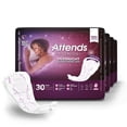 thumbnail image 4 of Attends Premier Overnight Female Incontinent Pad Overnight 15" L ALI-ONBCP, 47, 120 Ct, 4 of 5