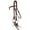 Dark Oil, variant on Schneiders Double S Latigo Lined Futurity Browband Headstall | Dark Oil | Size Full Horse