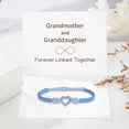 thumbnail image 2 of to my granddaughter forever linked bracelets and cards natural stone bracelets jewelry gifts watches with silent stopwatch large earrings prw3510y lad weather watches for men large pearl hoop earrings, 2 of 9