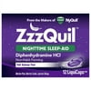 ZzzQuil Nighttime Sleep Aid, 12 Liquicaps, Pack of 3