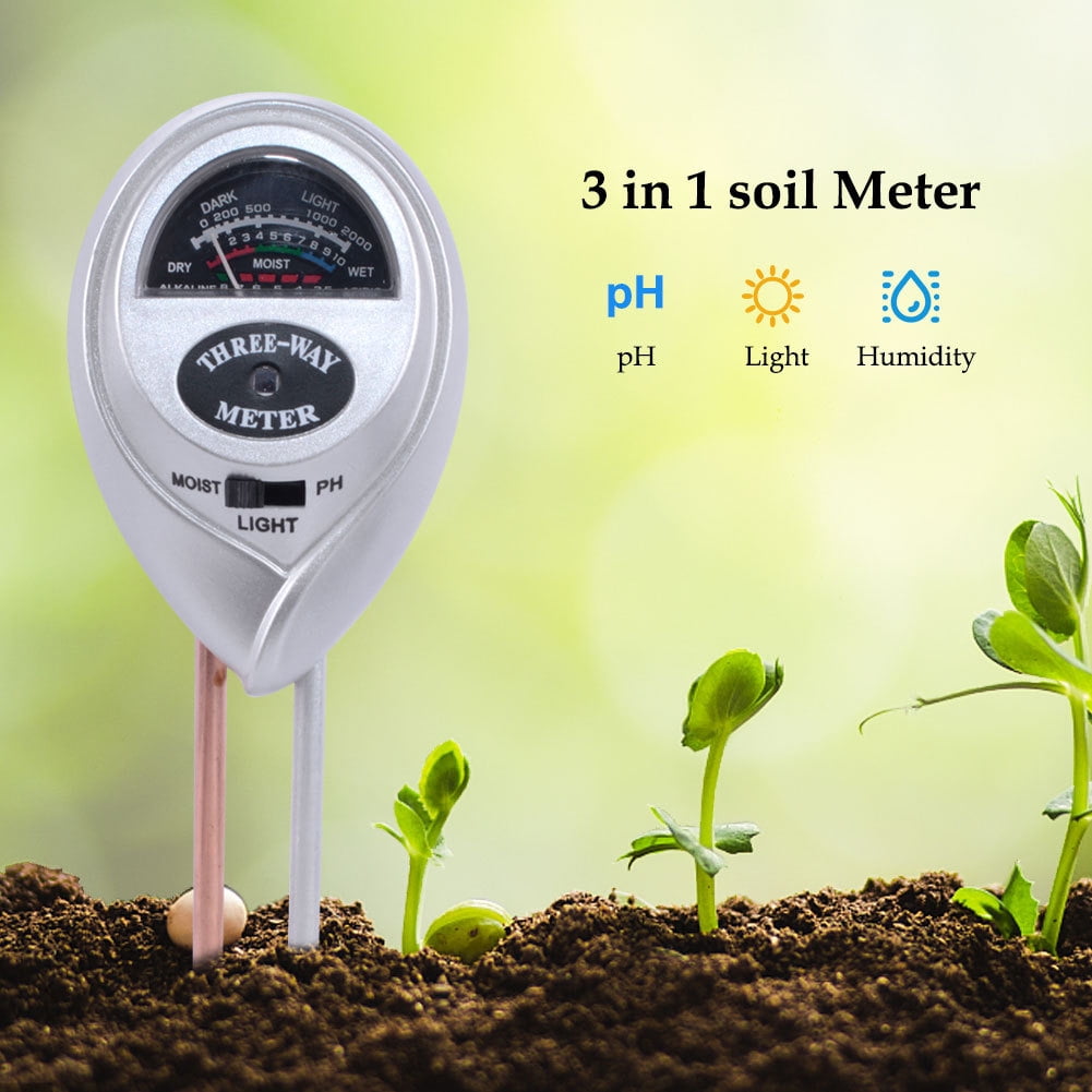 2/3/4 in 1 Soil Tester Water PH Moisture Light Test Meter for Garden Plant Seed 2/3/4 in 1 Soil Tester Water PH Moisture Light Test Meter for Garden Plant Seed