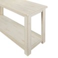 thumbnail image 7 of Martin Svensson Home Ventura Sofa Console Table, Antique White, 7 of 7