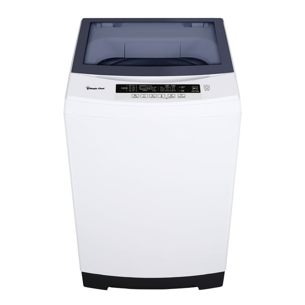 Magic Chef 3.0 cu ft Topload Compact Washer, White