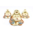 thumbnail image 2 of Feng Shui Hear No Evil Happy Face Laughing Buddha Figurine Home Decor Statue Gift / Birthday Gift / house warming gift New, 2 of 5