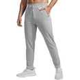 thumbnail image 2 of Pinspark Mens Joggers with Zipper Pockets Lightweight Athletic Track Pants Quick Dry Workout Gym Sweatpants for Men, 2 of 7