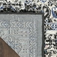 thumbnail image 5 of Nourison Passion Black Ivory 5'3" x 7'3" Area Rug, Traditional, Boho, Bed Room, Living Room, Dining Room, Kitchen, , Easy Cleaning, Non Shedding (5' x 7'), 5 of 8