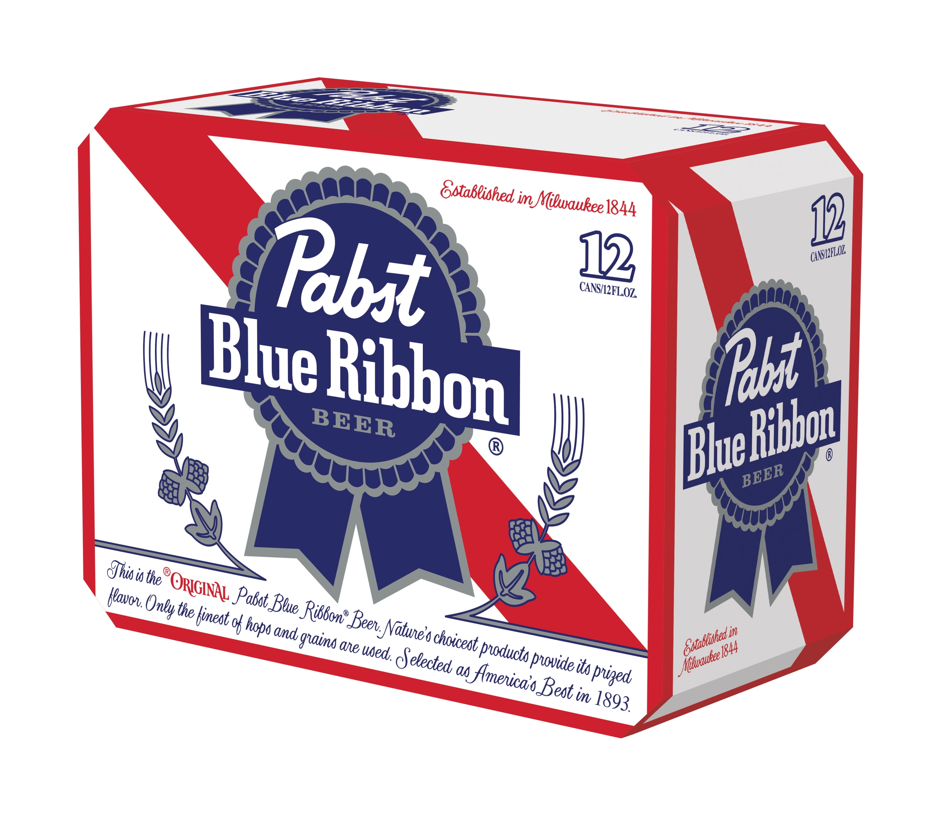 PABST BLUE RIBBON LIGHT PBR LOGO STICKER decal craft beer brewery brewing 