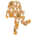 thumbnail image 4 of WOYY Halloween Girls Pajamas Cute Ghost Print Long Sleeve Top Pants Sleepwear, Sizes 2-10, 4 of 4