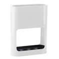 thumbnail image 4 of Soporte para paraguas, soporte para bastones, soporte estable para bastón, soporte para paraguas, escurridor de paraguas para entrada interior, supermercado, hotel, blanco, 4 of 8