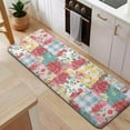 thumbnail image 5 of Pioneer Flower Floral Print Pattern Kitchen Rug Mat,Kitchen Runner Rugs Non Skid Washable,Decorative Kitchen Floor Mats for Kitchen,Sink,Laundry,17"x47.2", 5 of 7
