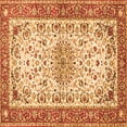 thumbnail image 1 of Ahgly Company Indoor Square Persian Orange Traditional Area Rugs, 5' Square, 1 of 1
