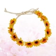 thumbnail image 2 of 1 unidad de cabeza de crisantemo, guirnalda de flores, diadema, lazo para la cabeza para mujeres y niñas, 2 of 6