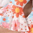 thumbnail image 7 of Okbabeha Newborn Baby Girl Clothes Ruffle Long Sleeve Ribbed Knit Romper Onesie Pants Set Spring Fall Outfit 0 3 6 9 12 18Month, 7 of 7