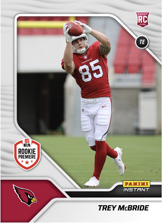 NFL 2022 Instant RPS First Look Football Trey McBride Trading Card