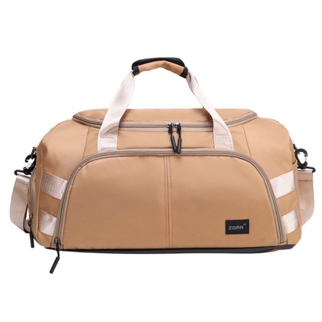 Bolsa de fitness Bolsas de gimnasio portátiles multifuncionales de nylon para hombres, mujeres, gris JShteea Para Estrenar
