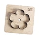 thumbnail image 5 of Troquel de corte de cuero con forma de flor, plantilla de madera para hacer manualidades portátiles para colgar 55mm, 5 of 7