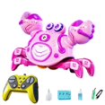thumbnail image 1 of Outdor Remote Controlled Mechanical Crab Robot 2.4G Blowing Remote Control 360° Rotating LED Lights And Music Children's ., 1 of 5
