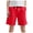 Red, variant on newwalpole Toddler Kids Solid Cotton Comfort Soft Baby Sport Jogger Shorts Boys Girls Casual Pants Black for Size 6-7 Years