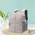 thumbnail image 1 of Bolsa de pañales para bebé, mochila de lactancia con separación de ropa seca y húmeda, bolso multifuncional Gris, 1 of 8