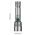thumbnail image 3 of Linterna portátil Quinlirra, potente, de largo alcance, multifunción, superbrillante, con zoom magnético, ofertas del día, regalos de liquidación para mujeres y hombres., 3 of 7