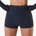 thumbnail image 1 of Pantalones cortos deportivos ajustados de cintura alta para mujer, estilo nuevo de Zechuang, para fitness, abdominales, yoga, caderas desnudas, 1 of 6