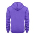 thumbnail image 7 of Tactical Hoodies for Men Casual Long Sleeve Pullover Hooded Sweatshirt Fall Winter Athletic Purple XXL, 7 of 7