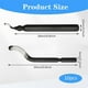 thumbnail image 2 of 11 Pcs Deburring Tool 3D Printing Deburring Tool Set Steel Burr Removal Tool for Metal Resin Copper PVC Pipe, 2 of 5