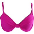 thumbnail image 2 of Hula Honey BRIGHT PINK Underwire D-Cup Bikini Swim Top, US D, 2 of 4