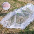 thumbnail image 3 of 1 Set Plant Grow Support Flexible Bendable Protective Keep Warm Plant Stakes with Bird Barrier Netting for Patio, 3 of 8