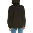 thumbnail image 2 of Monrow womens  Oversized Shirt, s, Black, 2 of 3