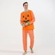 thumbnail image 1 of Halloween Family Pajamas Men's Halloween Print Family Matching Long Sleeve Top Pants Set, 1 of 9