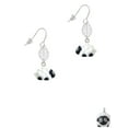 thumbnail image 2 of Delight Jewelry Resin White Lamb Silvertone Leaf French Earrings, 2 of 5