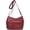 red, variant on Crossbody Purses for Women Medium Pocketbooks Lightweight Ladies Satchel Bag Multi Pocket Shoulder Handbag