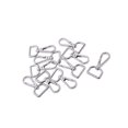 thumbnail image 2 of 10pcs Swivel Clasps Lanyard Snap Hook Lobster Claw Clasp zipper pulls, handbag and Keychain Rings 20mm, 2 of 9