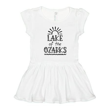 

Inktastic Lake of the Ozarks Sun and Lake Gift Toddler Girl Dress