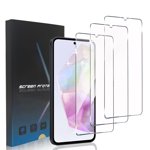 Zonyee [3 Pack] Clear Tempered Glass Screen Protector Compatible for Samsung Galaxy A35 6.6-inch, Scratch Resistant, Easy Install, Bubble-Free