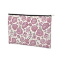 thumbnail image 2 of Fotbe Rose Flowers Reusable Cosmetic Bag Makeup Bag for Women Large Travel Cosmetic Pouch Girls' Make Up Organizer, 2 of 8
