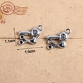 thumbnail image 2 of Hairstylist Charm Jewelry Hand DIY Pendant for Creative Accessories Manual Ancient Silver Alloy, 2 of 5