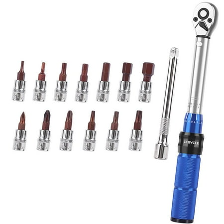 

Multi-Function Hand Tools Mirror Polish High Torque Spanner 2-24NM Two-Way Precise Preset Torque Key Wrench