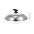 thumbnail image 2 of unbranded 1Ud Para Olla De Cocina De Acero Inoxidable Con Acabado Plateado, 2 of 7