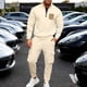 thumbnail image 4 of Kalauyu Men's Tracksuit 2 Piece Half Zipper Sweatsuit Sets Casual Jogging Athletic Suits, 4 of 9