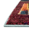 thumbnail image 5 of Unique Loom Haerfest Collection Area Rug - Uganda (2' x 8' Runner Multi/Blue), 5 of 6