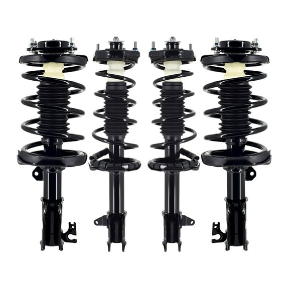 Front-Rear Set of 4 Quick Complete Strut-Coil Spring For 2000-2003 Mazda Protege