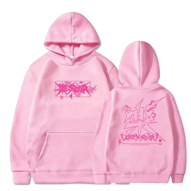 Stray Kids SKZ Chandails à Capuchon New Star Merch Chandails Cosplay Femmes Hommes Mode Décontractée Style K-Pop à Capuche,TTTTG,Rose