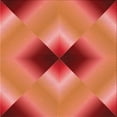 thumbnail image 1 of Ahgly Company Indoor Square Patterned Construction Cone Orange Area Rugs, 6' Square, 1 of 1