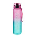 thumbnail image 1 of Sports Bottle with Straw Camping Hiking Exercise Bottle Plastics Bottle Large Capacity Drinkware with Carrying Rope, 1 of 6