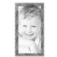 thumbnail image 2 of ArtToFrames 10" x 20" Hammered Steel Metallic Picture Frame, 10x20 inch Silver Wood Poster Frame (WOM-5264),  Pack, 2 of 7