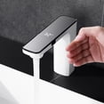 thumbnail image 4 of Maytalsory Clear Hot And Cold Water Control Infrared Digital Bathroom Sensing Basin Faucets Crystal Clear type+3, 4 of 5
